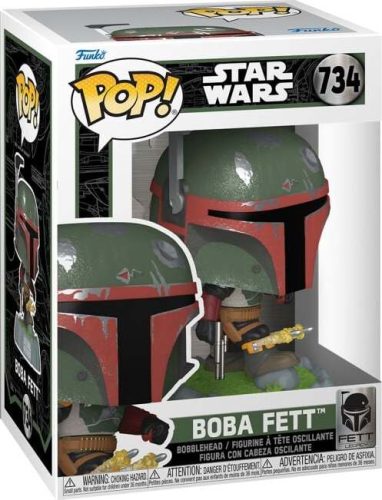 Star Wars Vinylová figurka č.734 Legacy - Boba Fett Sberatelská postava vícebarevný