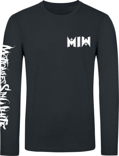 Motionless In White Logo Tričko s dlouhým rukávem černá