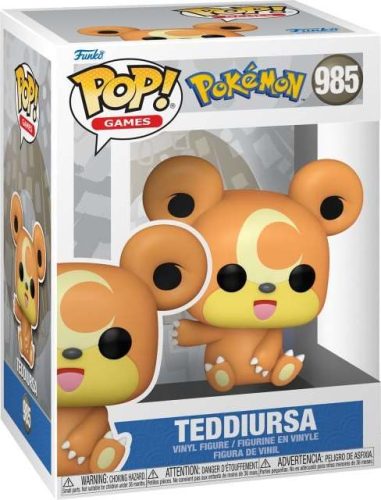 Pokémon Vinylová figurka č.985 Teddiursa Sberatelská postava vícebarevný