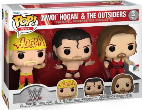 WWE Vinylová figurka ogan and The Outsiders (sada 3 ks) Sberatelská postava vícebarevný