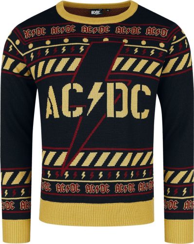 AC/DC Holiday Sweater 2024 Pletený svetr vícebarevný