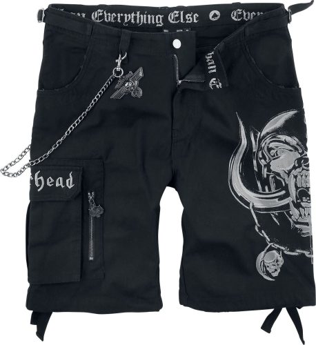 Motörhead EMP Signature Collection Kraťasy černá