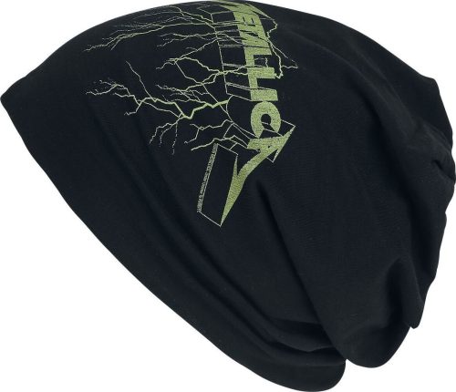 Metallica Splatter Lightning - Light Beanie Beanie čepice černá