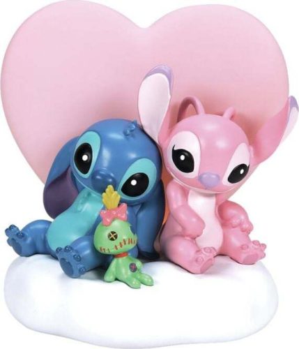 Lilo & Stitch Soška Stitch and Angel se světelným efektem Socha vícebarevný