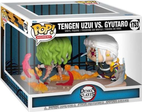 Demon Slayer Vinylová figurka č.1753 Tengen Uzui vs. Gyutaro (Pop! Moment) Sberatelská postava vícebarevný