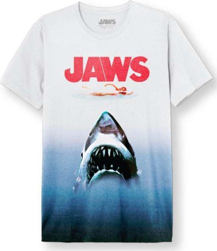 Der weisse Hai Jaws - Poster Tričko vícebarevný