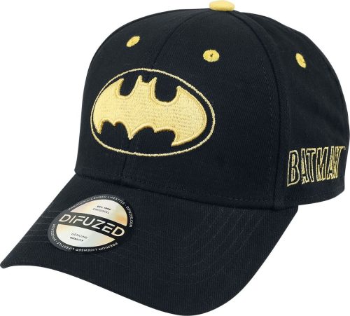 Batman Logo Baseballová kšiltovka černá