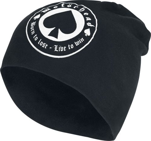 Motörhead Born To Lose - Jersey Beanie Beanie čepice černá