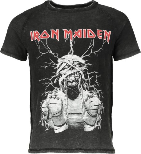 Iron Maiden EMP Signature Collection Tričko tmave šedá/šedá