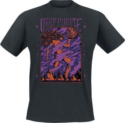 Deep Purple The Goddess Tee Tričko černá