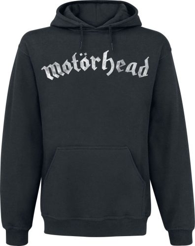 Motörhead Distressed Logo Mikina s kapucí černá