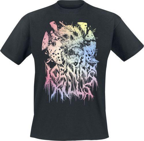 Ice Nine Kills Pastel Skull Tričko černá