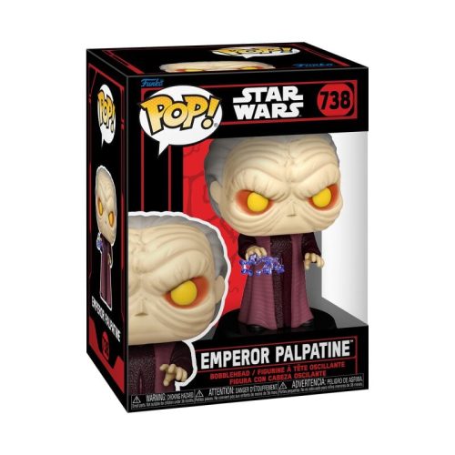 Star Wars Vinylová figurka č.738 Emperor Palpatine Sberatelská postava vícebarevný