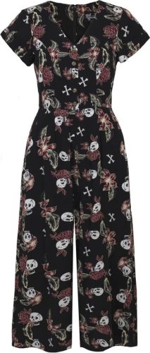 Hell Bunny Alani Jumpsuit Souprava vícebarevný