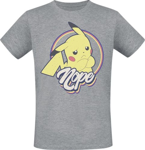 Pokémon Pikachu - Nope Tričko prošedivelá