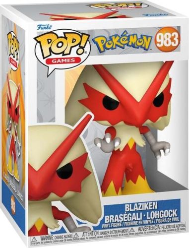 Pokémon Vinylová figurka č.983 Blaziken - Lohgock Sberatelská postava vícebarevný