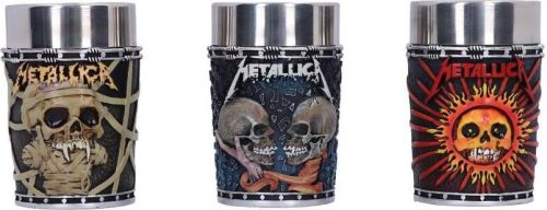 Metallica Pushead Art Shot Glass Set sklenicka vícebarevný