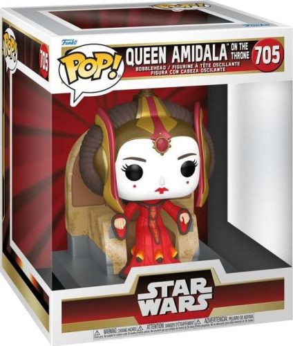 Star Wars Vinylová figurka č.705 Episode I - The Phantom Menace - Queen Amidala (Pop! Deluxe) Sberatelská postava vícebarevný