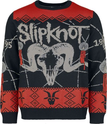 Slipknot Holiday Sweater 2024 Pletený svetr vícebarevný