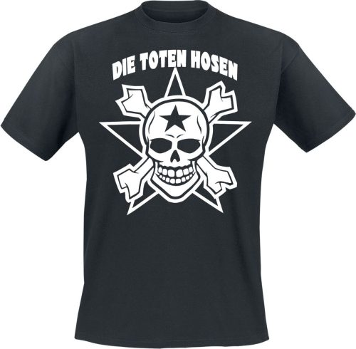 Die Toten Hosen Skull Tričko černá