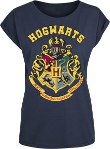 Harry Potter Hogwart's Crest Dámské tričko modrá