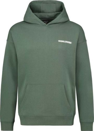 Sublevel Mens Sweatjacket Mikina s kapucí zelená