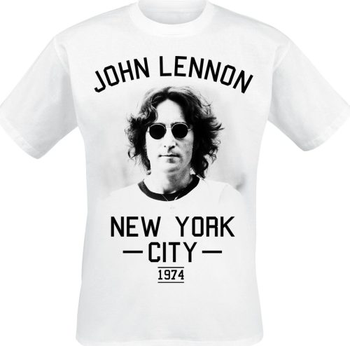 John Lennon NYC 1974 Tričko bílá