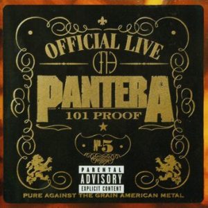 Pantera Official live 101 proof 2-LP standard