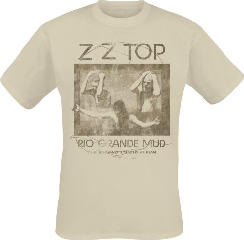 ZZ Top Rio grande mud Tričko písková