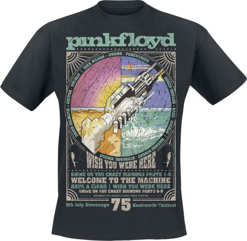 Pink Floyd Wish Tričko černá