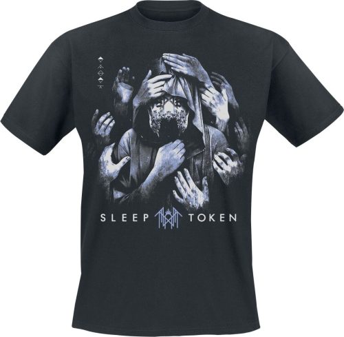 Sleep Token Grabbing Hands Tričko černá