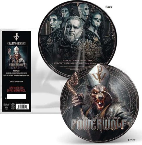 Powerwolf We don' wanna be no saints 7 inch-SINGL standard