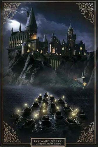 Harry Potter Hogwarts Castle plakát vícebarevný