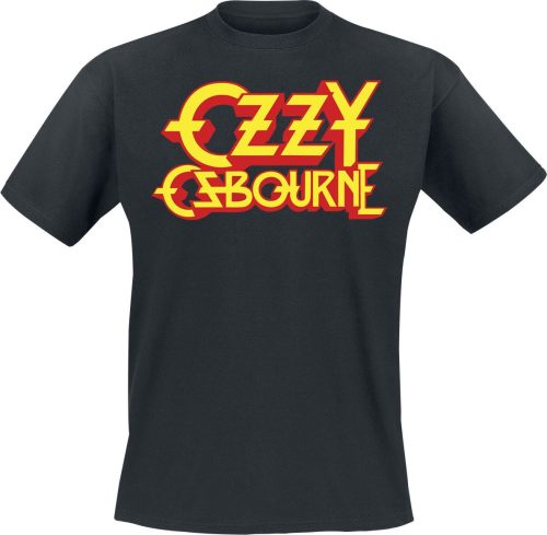 Ozzy Osbourne Classic Logo Tričko černá