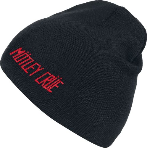 Mötley Crüe Logo Beanie čepice černá