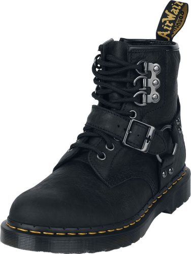 Dr. Martens 1460 HDW - Black Antique Pull Up boty černá