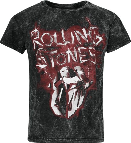 The Rolling Stones Smoke Tričko charcoal