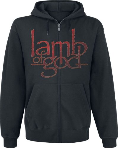 Lamb Of God Vulture Mikina s kapucí na zip černá