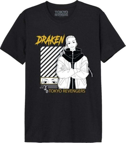 Tokyo Revengers Golden Draken Tričko černá