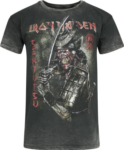 Iron Maiden Seal 23 Tričko šedá