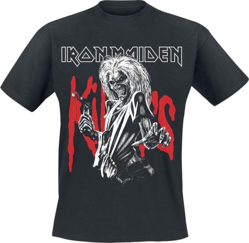 Iron Maiden Killers Eddie Large Graphic Tričko černá