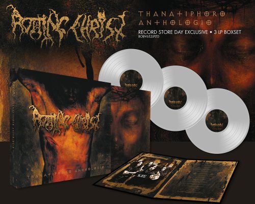 Rotting Christ Thanatiphoro anthologio 3-LP transparentní