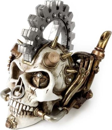 Alchemy England Steamhead Skull dekorace vícebarevný