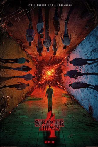 Stranger Things Season 4 - Every Ending Has A Beginning plakát vícebarevný