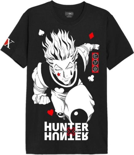 Hunter x Hunter Hisoka Tričko černá