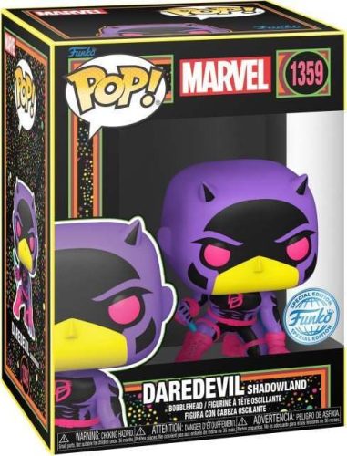 Daredevil Vinylová figurka č.1359 Daredevil Shadowland (Blacklight) Sberatelská postava vícebarevný