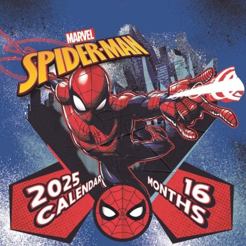 Spider-Man Nástěnný kalendář 2025 Nástenný kalendář vícebarevný