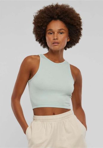 Urban Classics Ladies Cropped Rib Top Dámský top máta