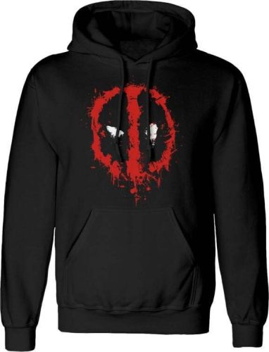 Deadpool Splat Hoodie Mikina s kapucí černá