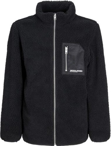 Jack & Jones Junior JJEBradley Teddy Jacket JNR detská bunda černá